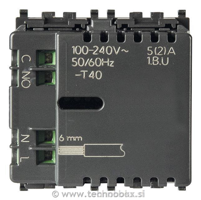Termostat digitalni 2M rotacijski bel