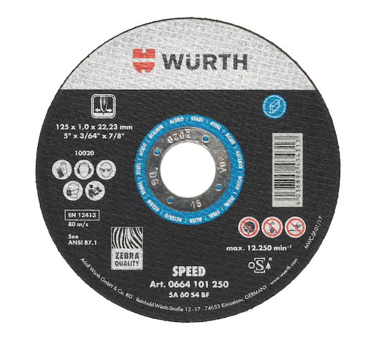 Rezalna plošča -jeklo fi 125