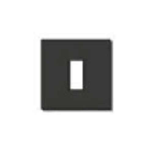 Okvir 1M alum. snapfix črn