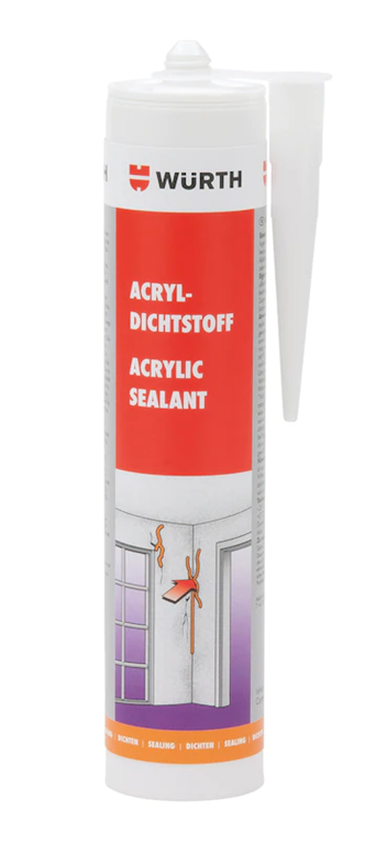 Masa tesnilna akrilna bela 310ML