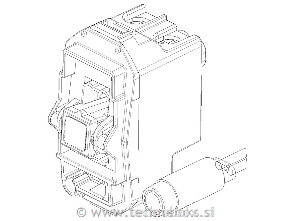 Mehanizem izmen.stikala 16A s tlivko