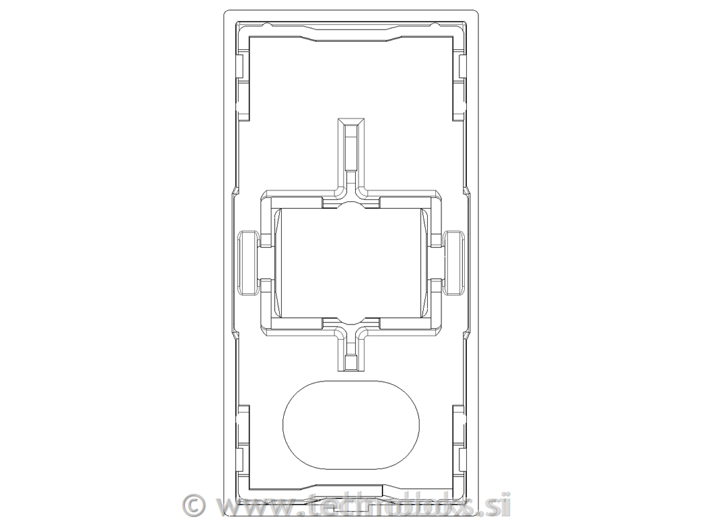Tipkalo 1M + difuzor DND simbol bel