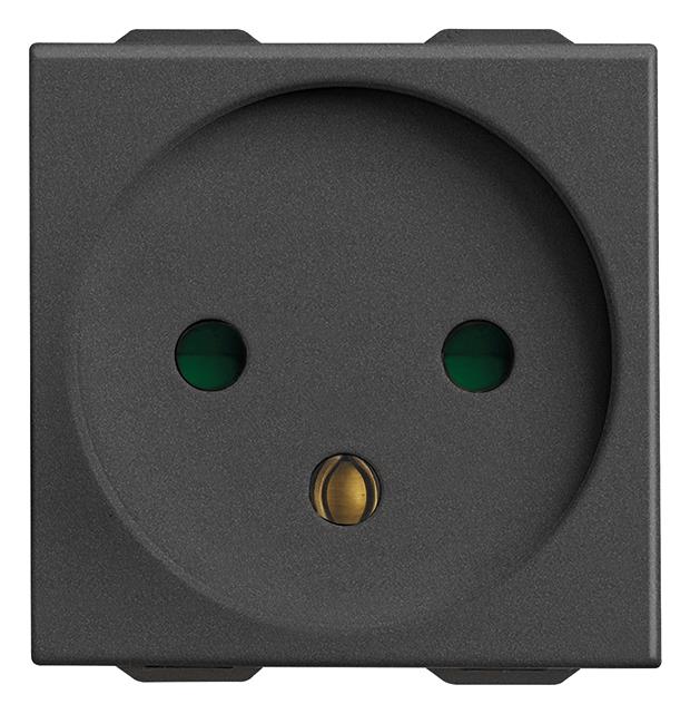 Vtičnica 2P+E 16A izraelska karbonski ma