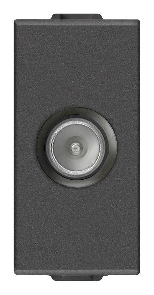 Vtičnica moš.izhodna TV-RD-SAT karb. mat