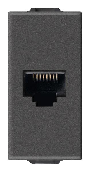 Vtičnica RJ45 Cat6 Netsafe FTP karb. mat