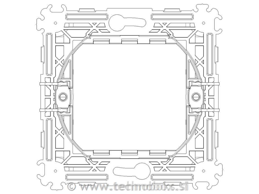 Nosilec 1/2M+krempeljci 09602.1 71mm
