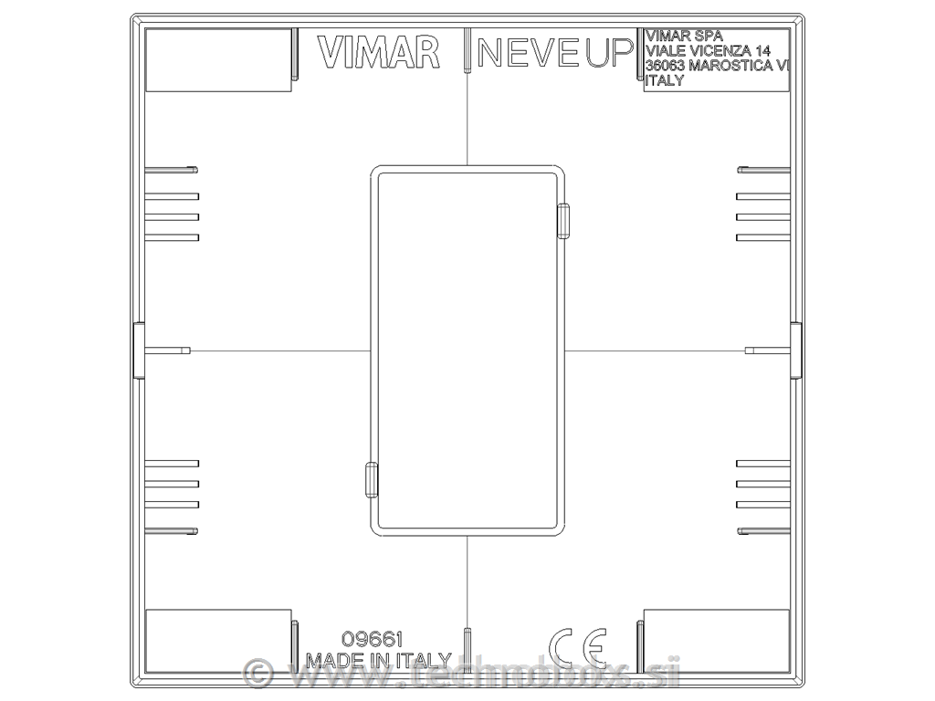 Okvir okrasni 1M siv