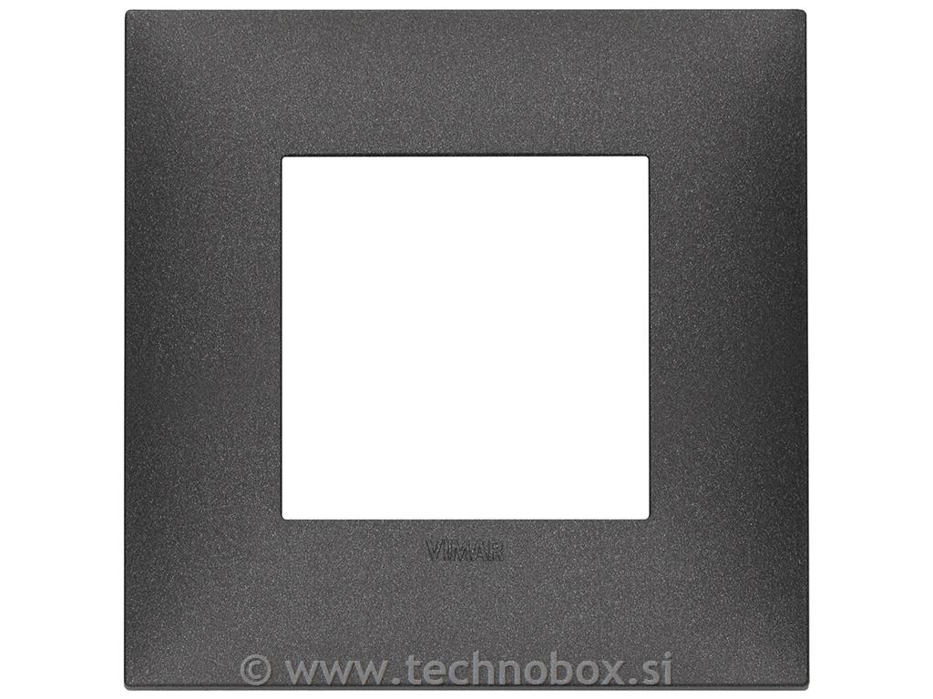 Okrasni okvir 2M mat karbon črn