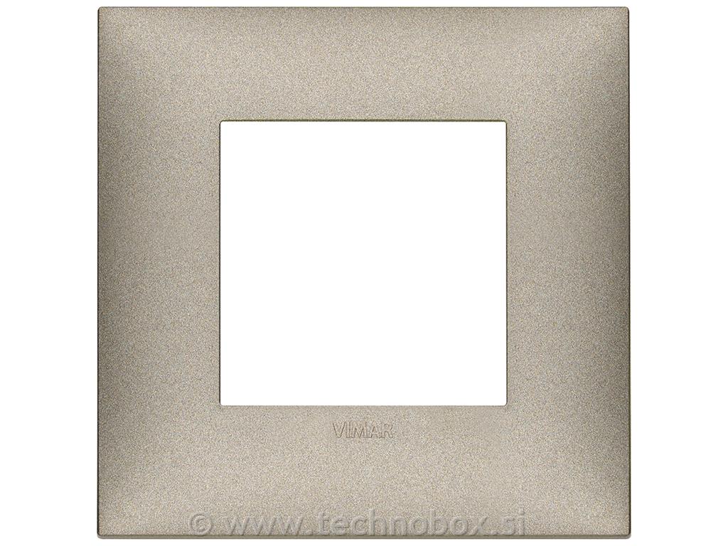 Okvir okrasni 2M mat titan