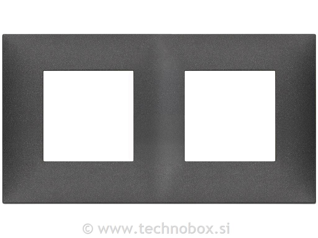 Okvir okrasni 4M (2+2)x71mm karb. mat