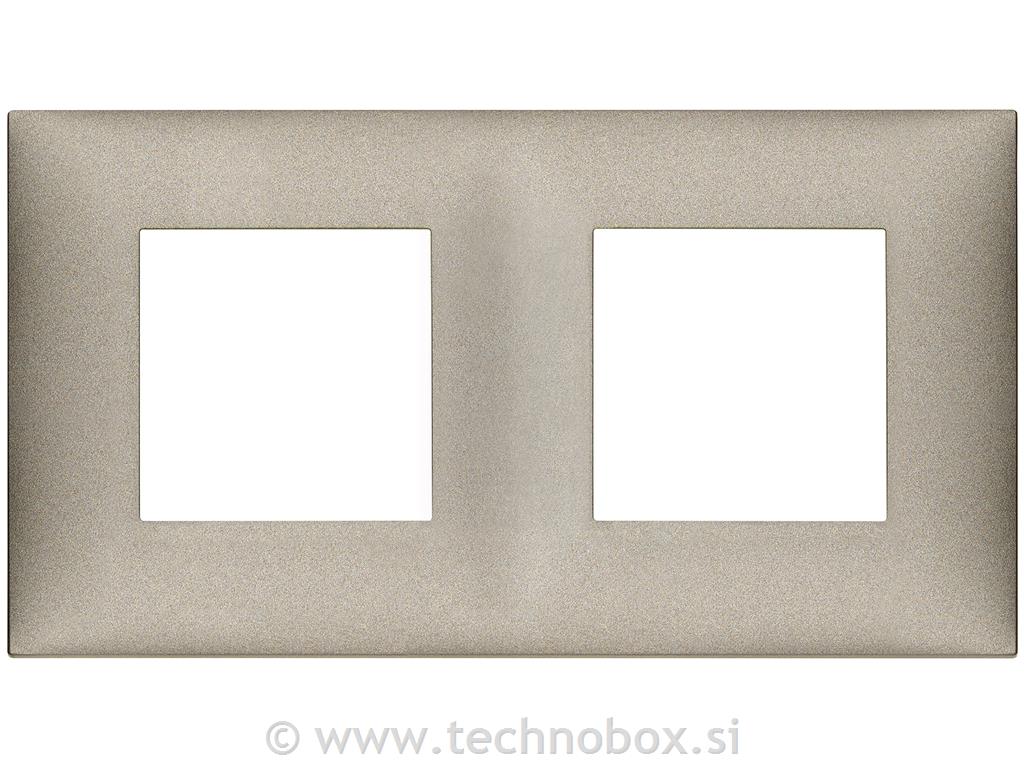 Okvir okrasni 4M (2+2)x71mm mat titan