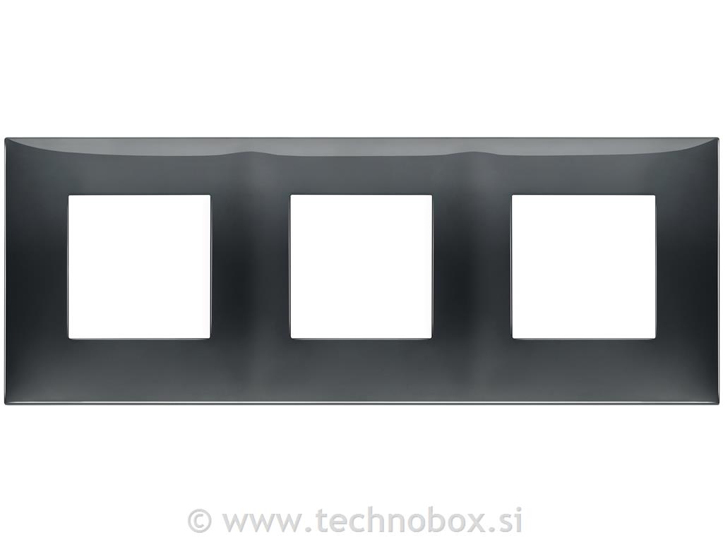 Okvir okrasni 6M (2+2+2)x71mm skril.siva