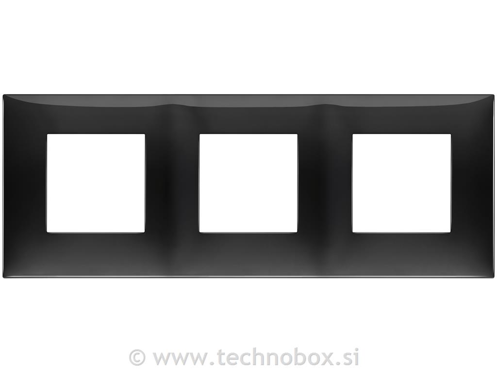 Okvir okrasni 6M (2+2+2)x71mm črn