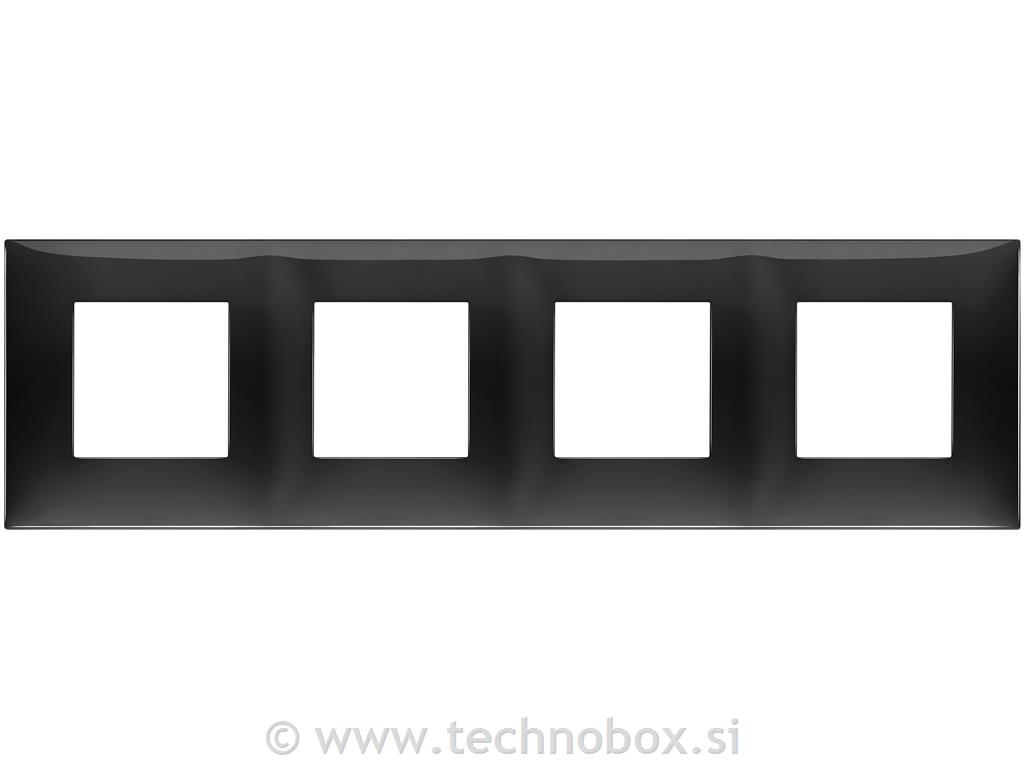 Okvir okrasni 8M (2+2+2+2)x71mm črn