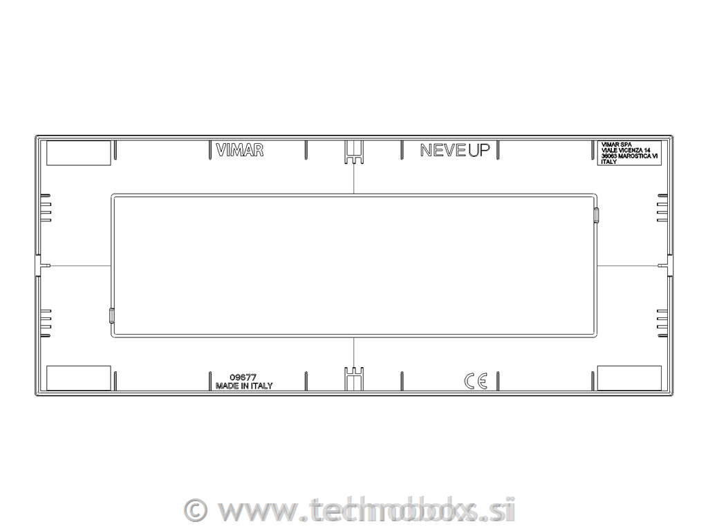 Okvir okrasni 7M techn. mat srebrn