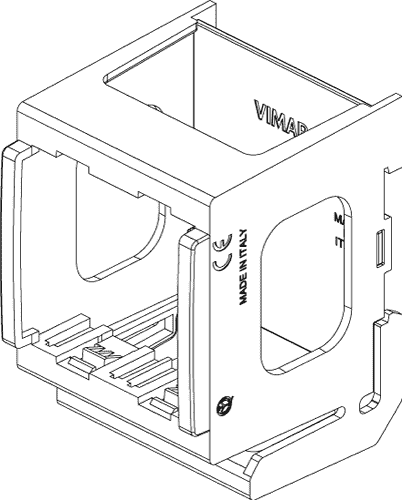 Nosilec 2M za DIN letev V51922