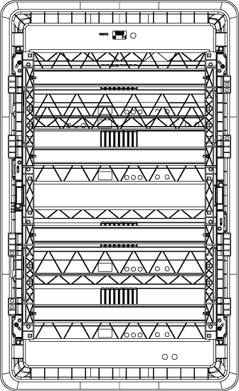 Omarica p/o 72M (4x18M) smok.siva, IP40