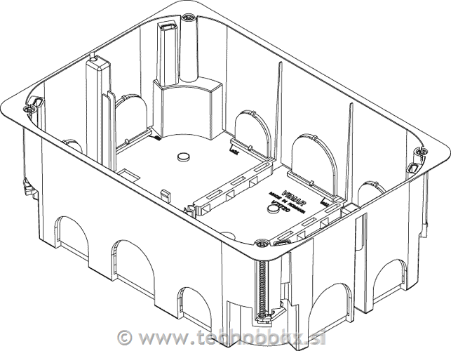 Doza p/o za votle stene 14M V71720
