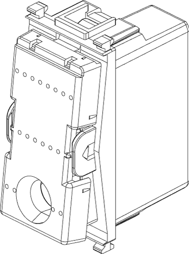 Tipkalo z mirnim kontaktom 14010.0