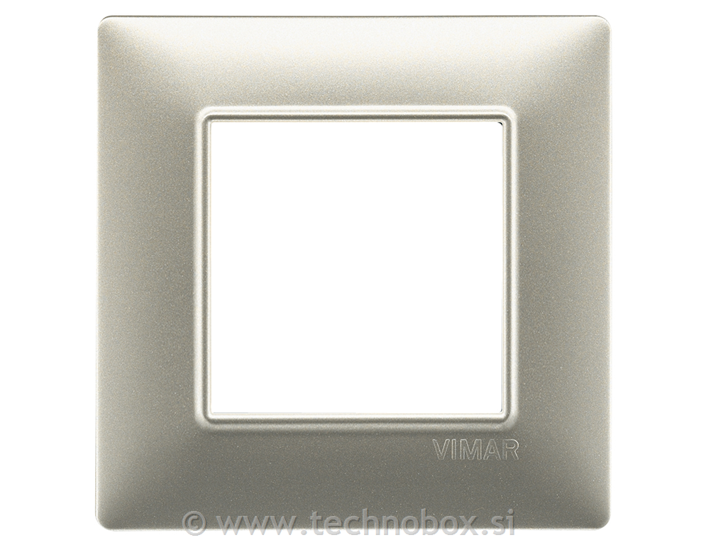 Okrasni okvir 2M Mat nickel 14642.21