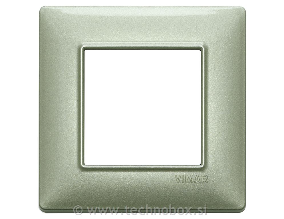 Okrasni okvir 2M Metallized green