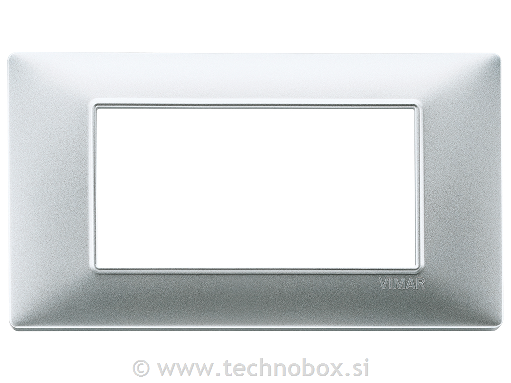 Okrasni okvir 4M Mat silver 14654.20