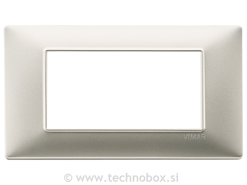 Okrasni okvir 4M Mat nickel 14654.21