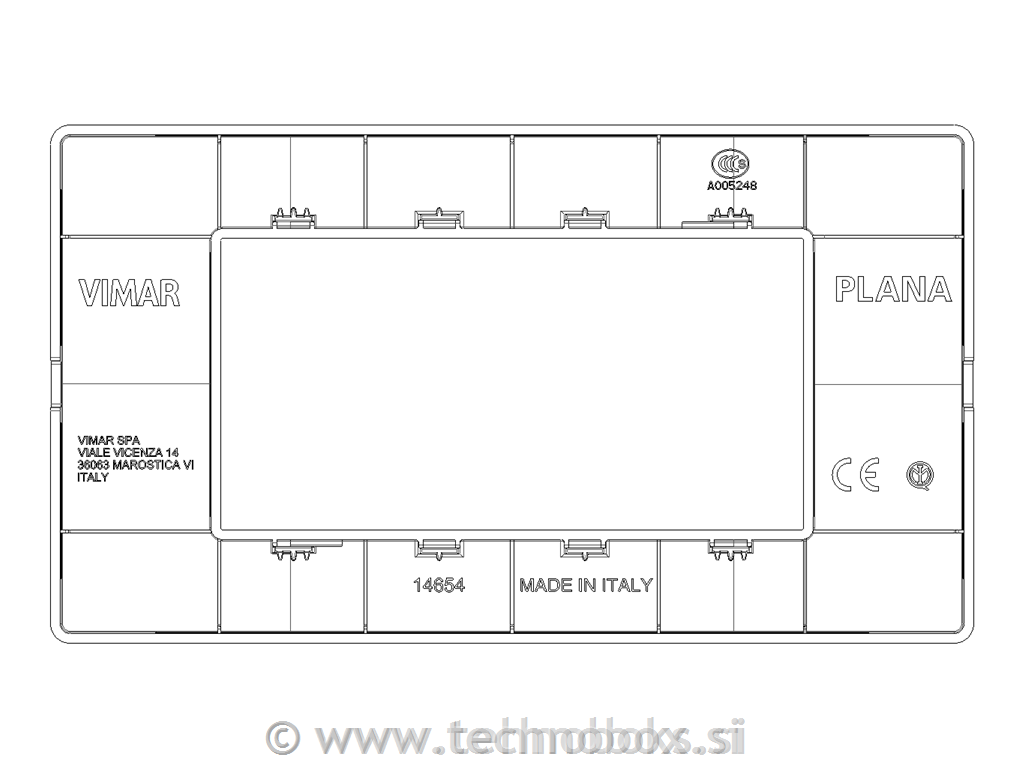 Okrasni okvir 4M Mat gold 14654.25