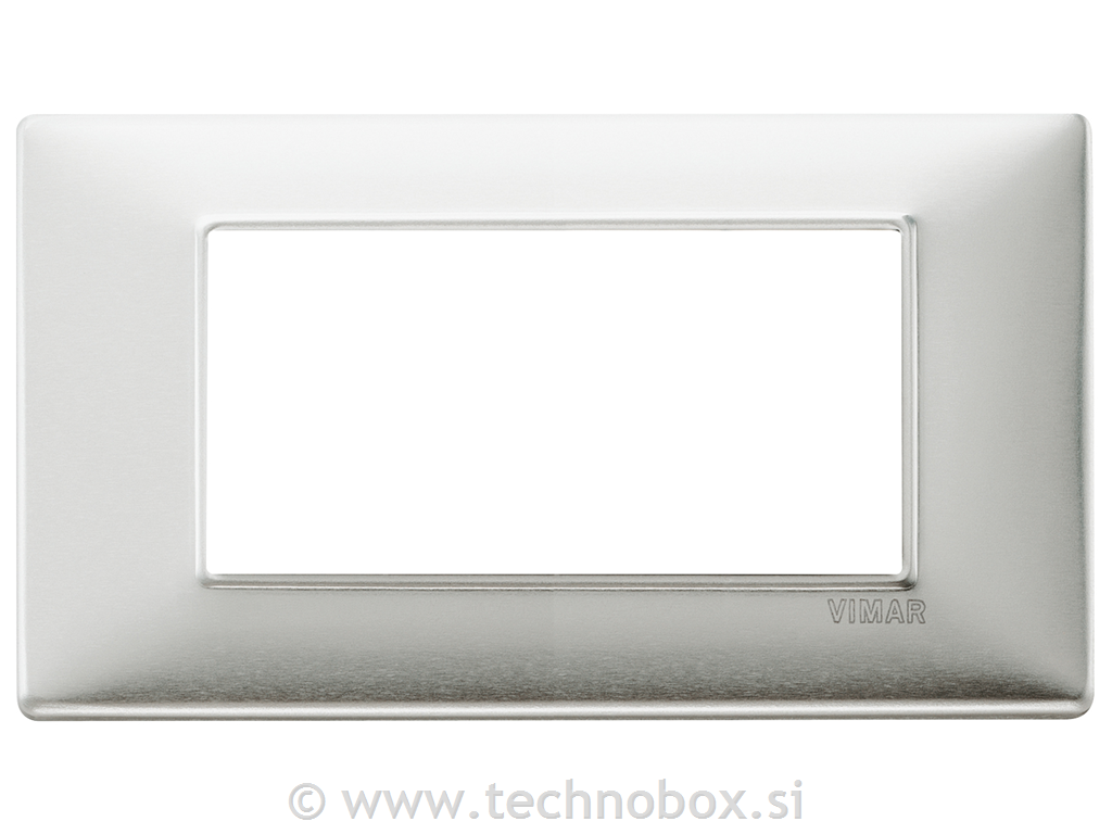 Okrasni okvir 4M Brushed alu.14654.81