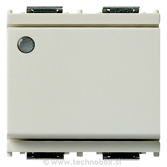 Stikalo navadno 2M belo ind 16021.M.B