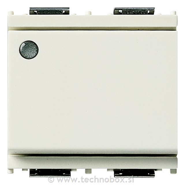 Stikalo menjalno 16A osvetljeno 2M belo