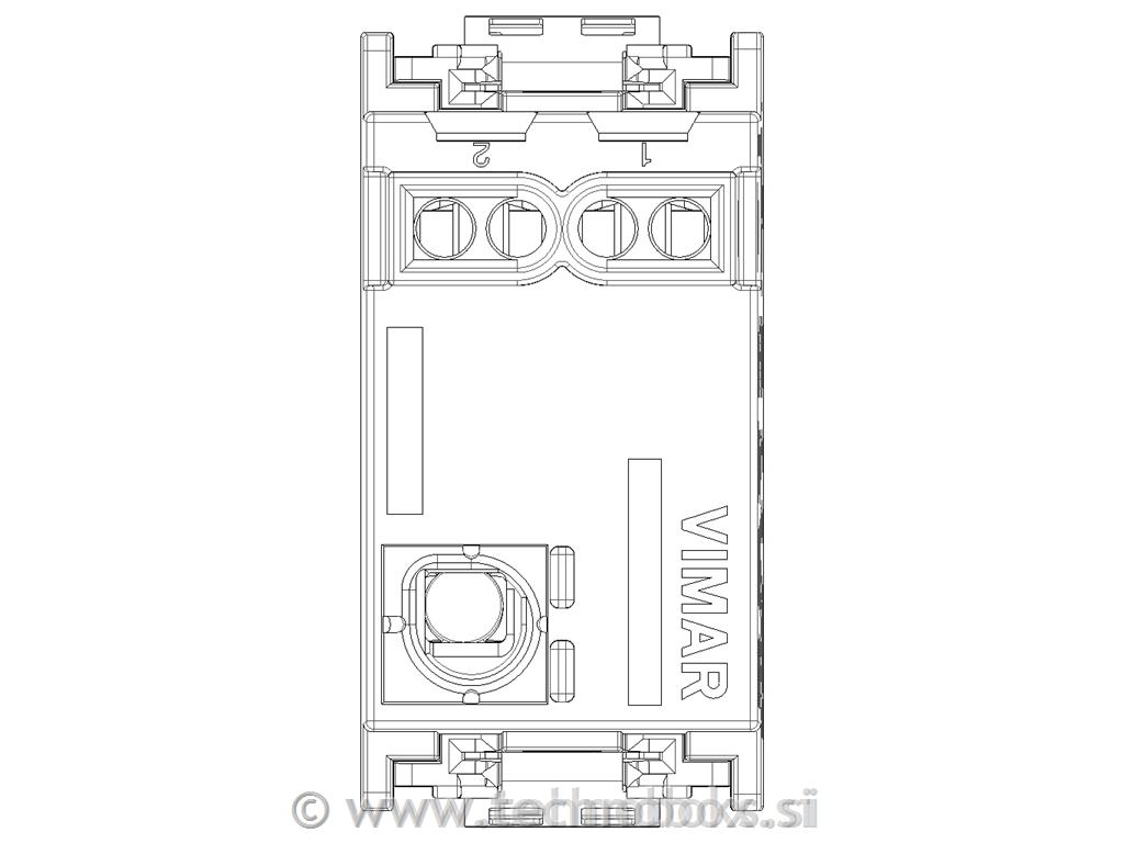 Tipkalo simbol luč osvetljeno 1M 16081.F