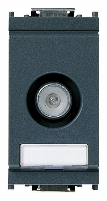 Vtičnica TV 1M prehodna 16306.10