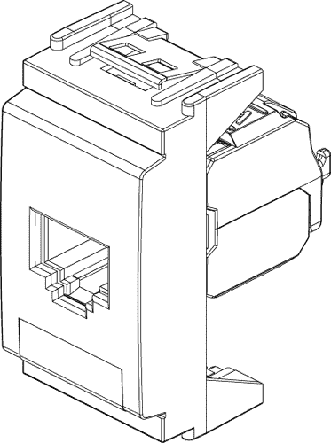 Vtičnica rač. RJ45 16359.11.B