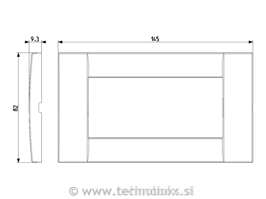 Okrasni okvir 4M metal titanium 16734.24