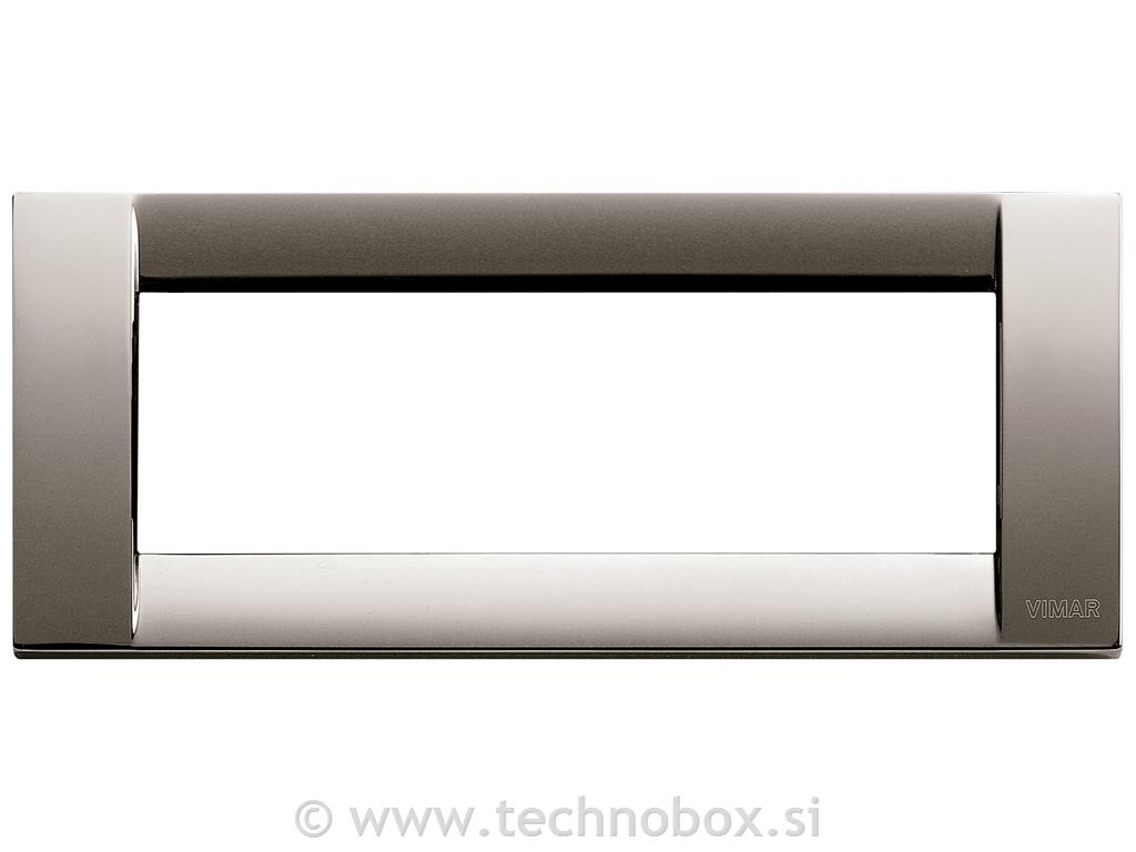 Okrasni okvir 6M metal BK CHR