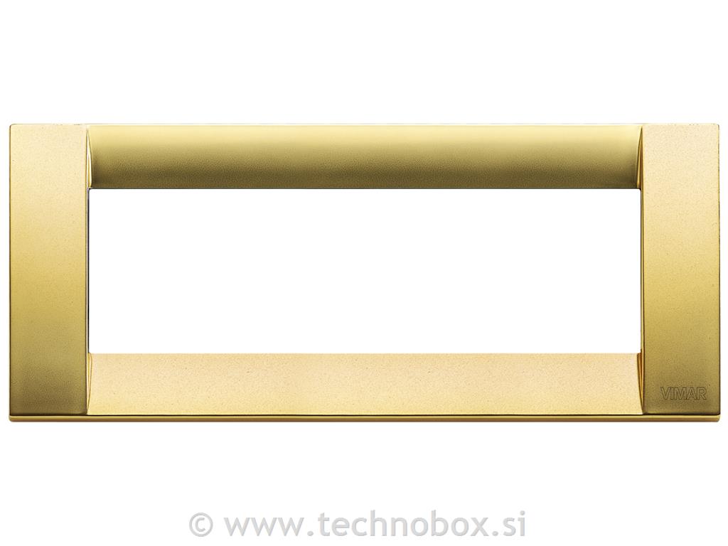 Okrasni okvir 6M metal mat zlat 16736.33