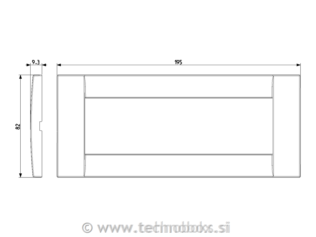 Okrasni okvir 6M metal mat zlat 16736.33