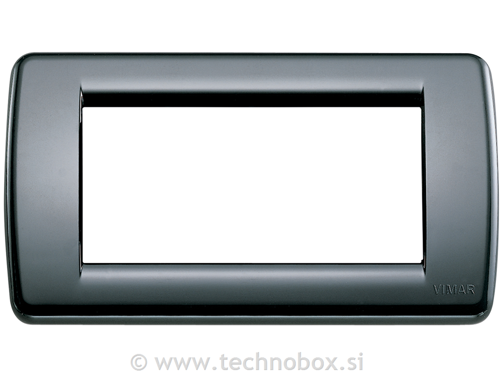 Okrasni okvir 4M rondo črni 16764.16