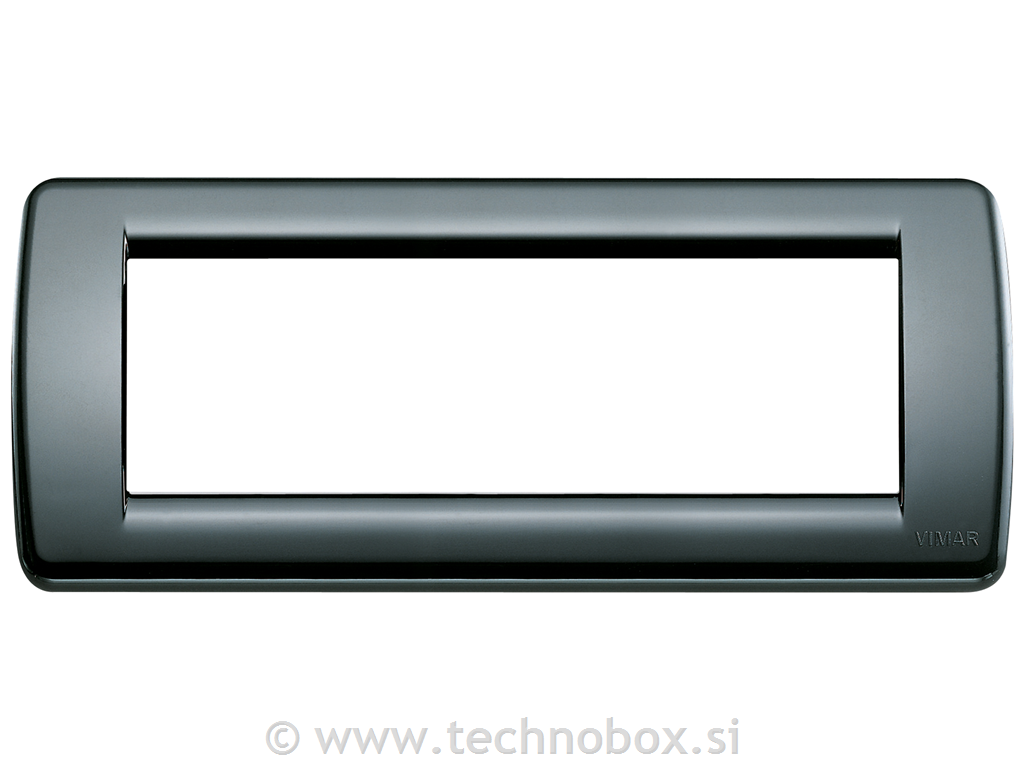 Okrasni okvir 6M rondo črni 16766.16