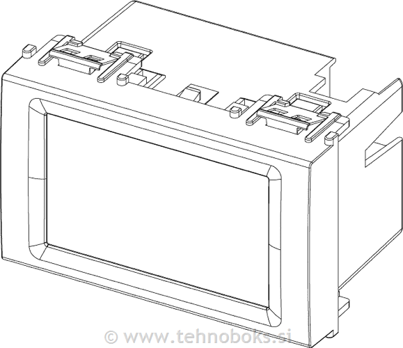 Zaslon na dotik KNX 16849.B