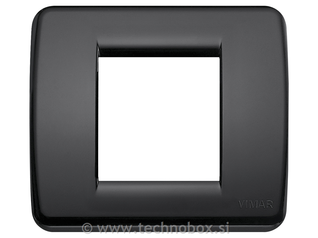 Okrasni okvir 2M črn 17098.16 round