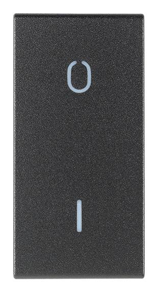 Tipka stika1M simbol I-0 siva 19021.99