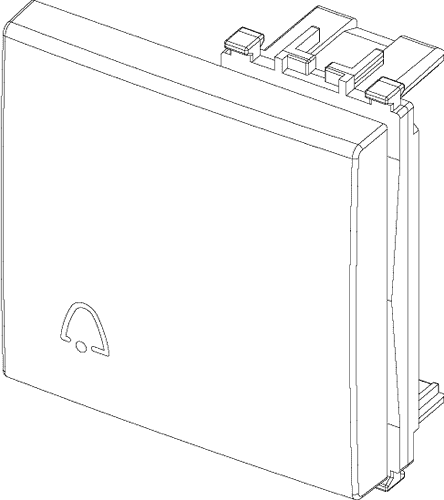 Tipka simbol zvonec 19022.C