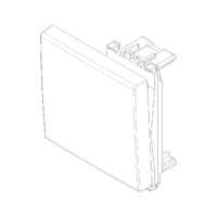 Tipka stikala 2M neosvetljena 19039.B