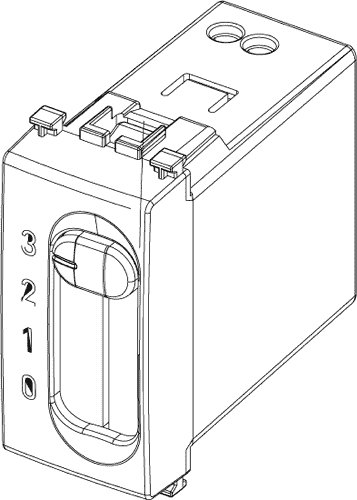 Stikalo za ventilator 0-1-2-3 19095.B
