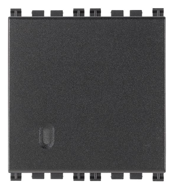 Stikalo Axial 1P 16A 2M črno