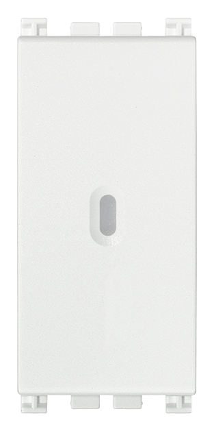 Tipkalo aksialno 1P 10A belo