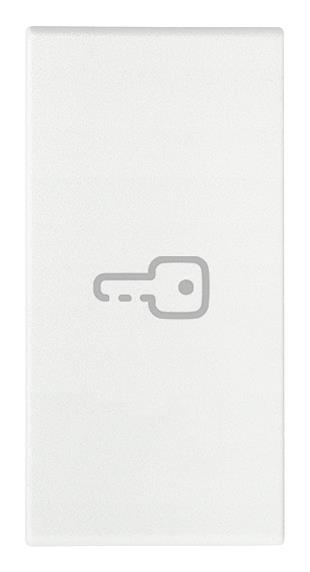 Tipka 1M simbol ključ bela axial
