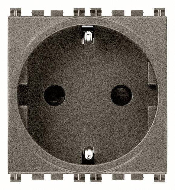 Vtičnica šuko 2M metal 19208.M